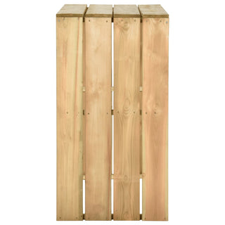 Bartafel 100X60X110 Cm Geïmpregneerd Grenenhout