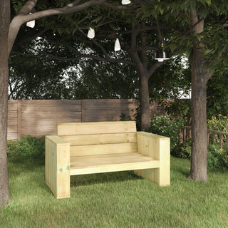 Tuinbank 139 Cm Geïmpregneerd Grenenhout
