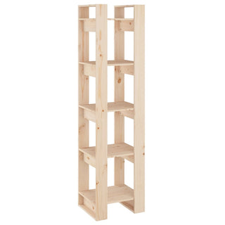 Boekenkast/Kamerscherm 4X35X60 Cm Massief Grenenhout