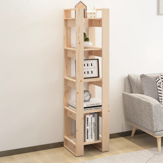 Boekenkast/Kamerscherm 4X35X60 Cm Massief Grenenhout