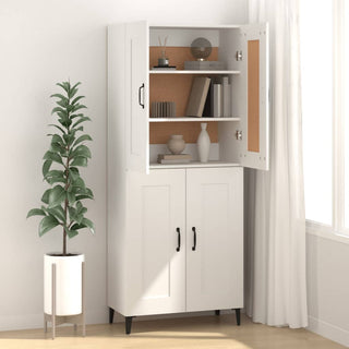Dressoir 69,5X34X90 Cm Bewerkt Hout