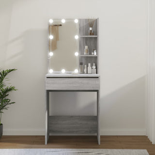 Kaptafel Met Led-Verlichting 60X40X140 Cm