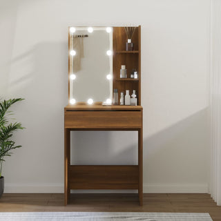 Kaptafel Met Led-Verlichting 60X40X140 Cm