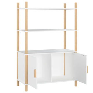 Hoge Kast 80X40X2 Cm Bewerkt Hout