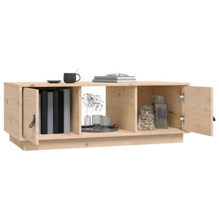 Salontafel 100X50X35 Cm Massief Grenenhout