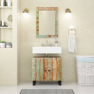 Bankje 160X35X45 Cm Massief Mangohout Zwart