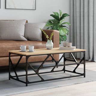 Salontafel Bewerkt Hout Kleurig