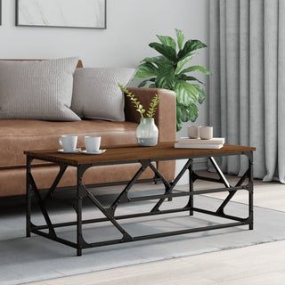 Salontafel Bewerkt Hout Kleurig