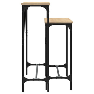 Wandtafels Bewerkt Hout Kleurig