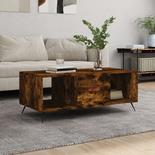 Salontafel 102X50X40 Cm Bewerkt Hout