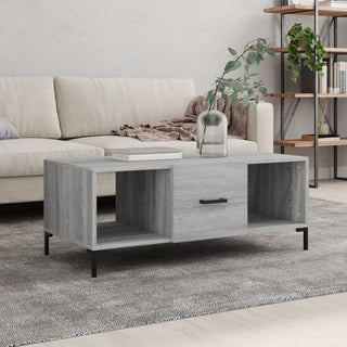 Salontafel 102X50X40 Cm Bewerkt Hout