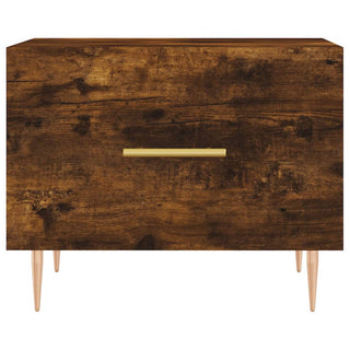 Salontafel 50X50X40 Cm Bewerkt Hout Kleurig