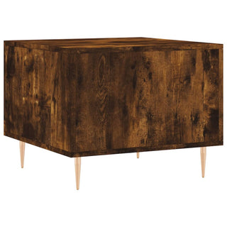 Salontafel 50X50X40 Cm Bewerkt Hout Kleurig
