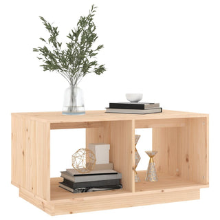 Salontafel 80X50X40 Cm Massief Grenenhout
