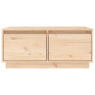 Salontafel 80X50X35 Cm Massief Grenenhout