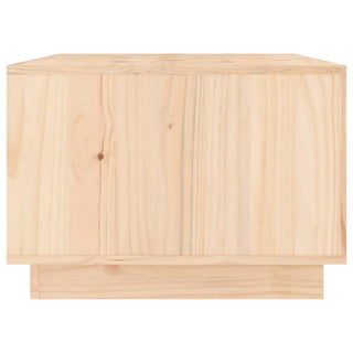 Salontafel 80X50X35 Cm Massief Grenenhout