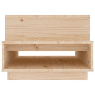 Salontafel 80X55X40,5 Cm Massief Grenenhout