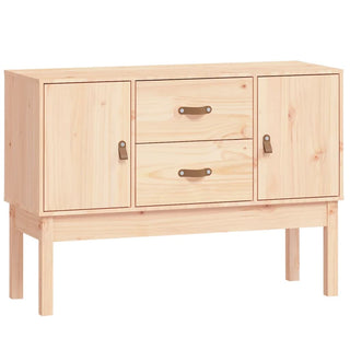 Dressoir 0X40X78 Cm Massief Grenenhout
