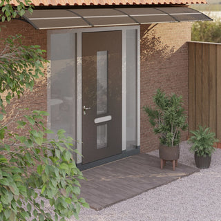 4-Delige Loungeset Met Kussens Poly Rattan Zwart Lichtgrijs