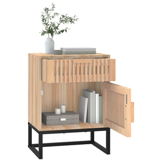 Nachtkastjes 40X30X55,5 Cm Bewerkt Hout En Ijzer