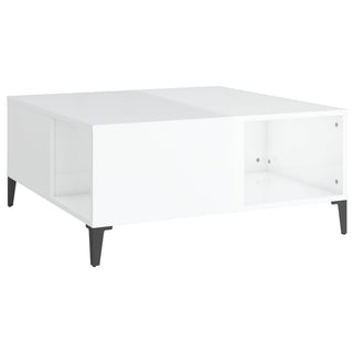 Salontafel 80X80X36,5 Cm Bewerkt Hout
