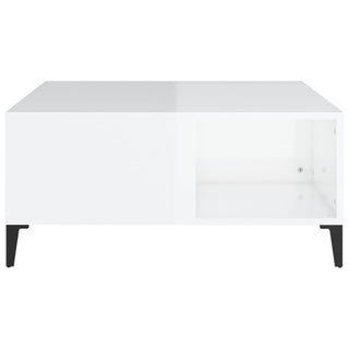 Salontafel 80X80X36,5 Cm Bewerkt Hout