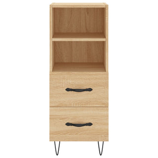 Dressoir 34,5X34X90 Cm Bewerkt Hout