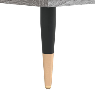 Platenkast 85X38X48 Cm Bewerkt Hout Eikenkleurig