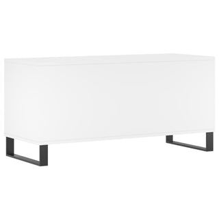 Platenkast 00X38X48 Cm Bewerkt Hout