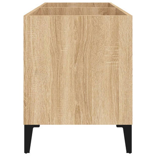 Platenkast 74,5X38X48 Cm Bewerkt Hout Kleurig