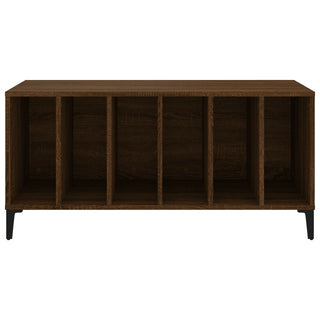Platenkast 100X38X48 Cm Bewerkt Hout Bruin Eikenkleur