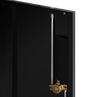 Archiefkast 90X40X40 Cm Staal Zwart