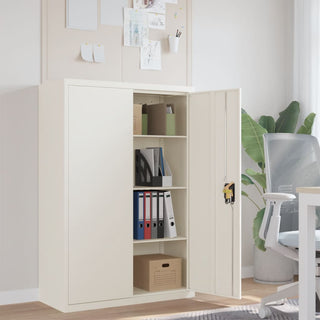 Archiefkast 90X40X40 Cm Staal Zwart