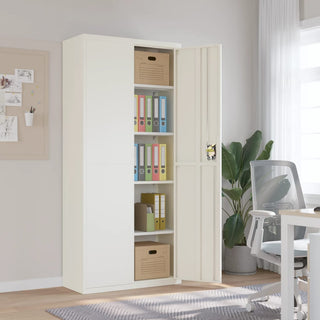 Archiefkast 90X40X40 Cm Staal Zwart