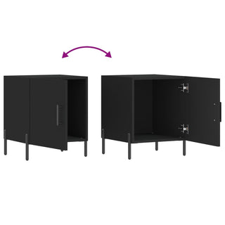 Nachtkastje 40X40X50 Cm Bewerkt Hout