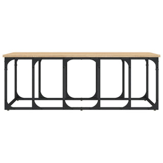 Salontafel 100X50X35,5 Cm Bewerkt Hout Kleurig