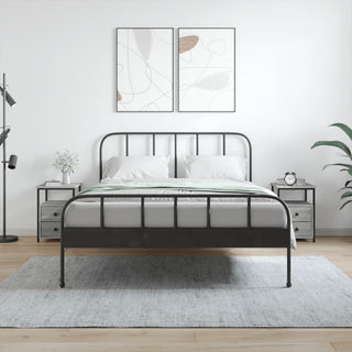 Nachtkastje 34X35,5X50 Cm Bewerkt Hout