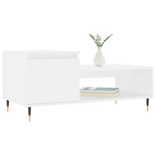 Salontafel 100X50X45 Cm Bewerkt Hout
