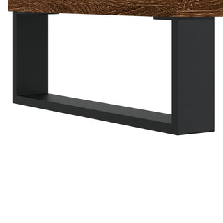 Salontafels 50X46X50 Cm Bewerkt Hout Bruin Eikenkleur