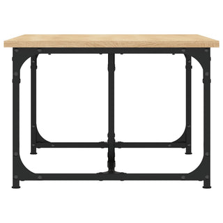 Salontafel 90X50X35 Cm Bewerkt Hout Kleurig
