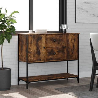 Dressoir 00X36X85 Cm Bewerkt Hout Kleurig