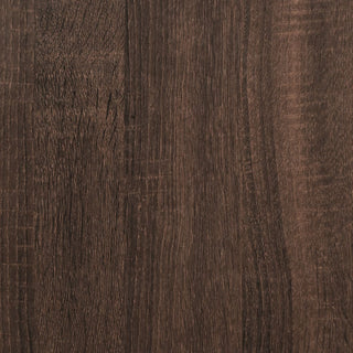 Boekenkast Met Deuren 36X37X42 Cm Hout Bruineikenkleurig