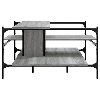 Salontafel 100X100X48,5 Cm Bewerkt Hout