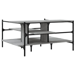 Salontafel 100X100X48,5 Cm Bewerkt Hout