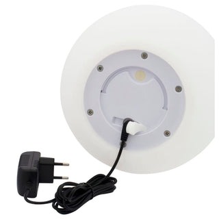 Eurotrail Lamp/Bloempot Led Oplaadbaar Rond 38 Cm