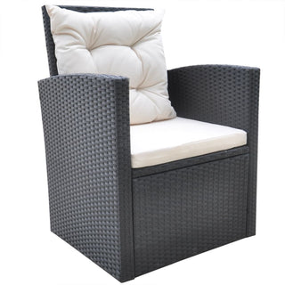 Tuinset Met Kussens Poly Rattan