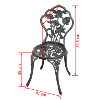 Bistrostoelen Gietaluminium