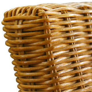 Eetkamerstoelen Natuurlijk Rattan Bruin