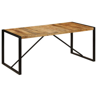 Eettafel 80 Cm Massief Ruw Mangohout