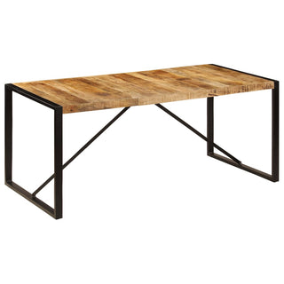 Eettafel 80 Cm Massief Ruw Mangohout